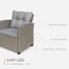 Bộ Sofa Mây Nhựa Versailles