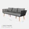 Bộ Sofa Dây Rope Luarca Made4Home