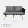 Bộ Sofa Dây Rope Luarca Made4Home