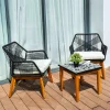 Bộ Bàn Ghế Dây Rope Lucena
