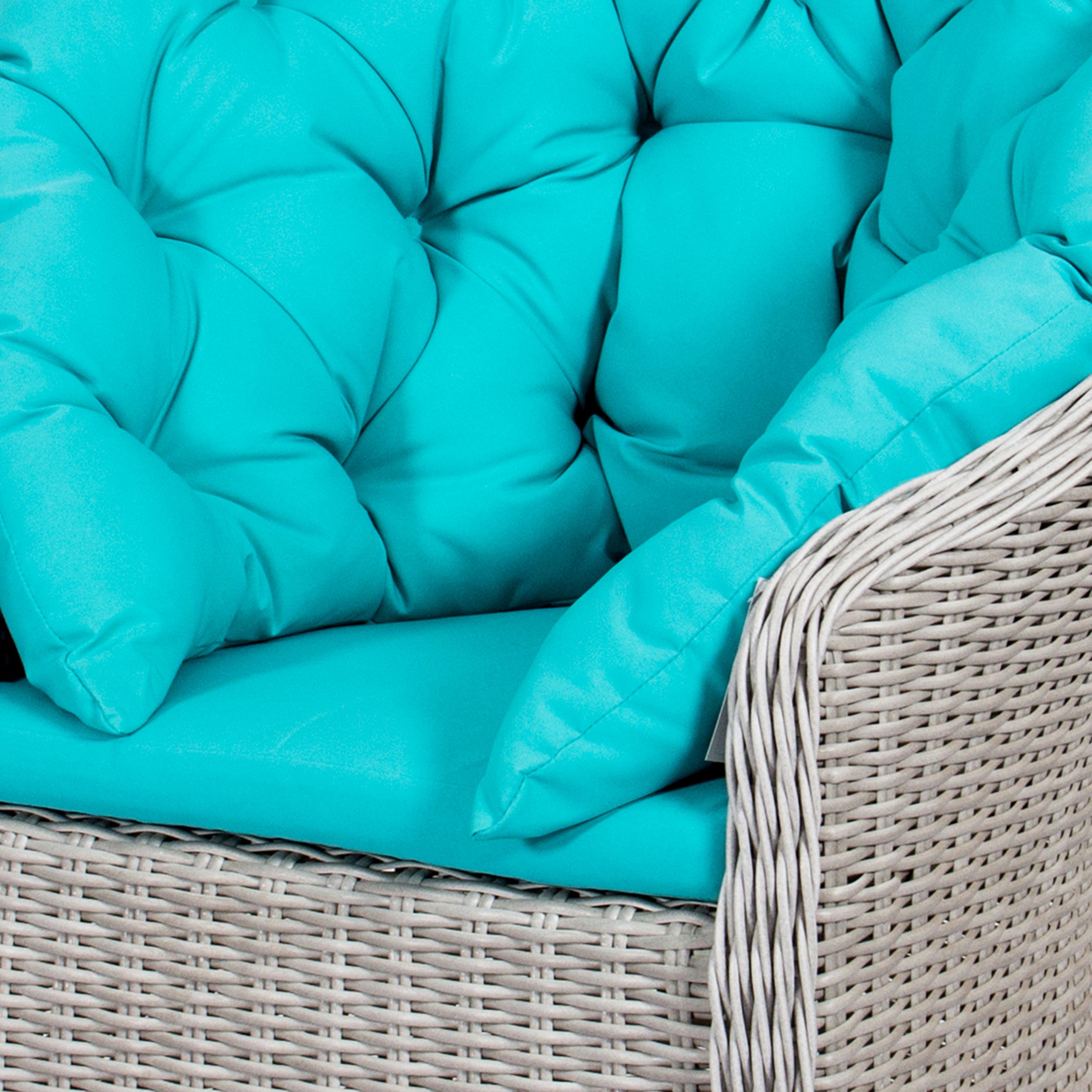 Bộ Bàn Ghế Xoay Mây Nhựa Cesena 6 Bộ Bàn Ghế Xoay Mây Nhựa Cesena