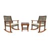 Bộ Bàn Ghế Bập Bênh Dây Rope Arched