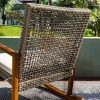 Bộ Bàn Ghế Bập Bênh Dây Rope Arched