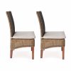 Bộ Bàn Ăn Ngoài Trời 6 Ghế – Gỗ Keo & Mây Nhựa Cao Cấp từ M4H