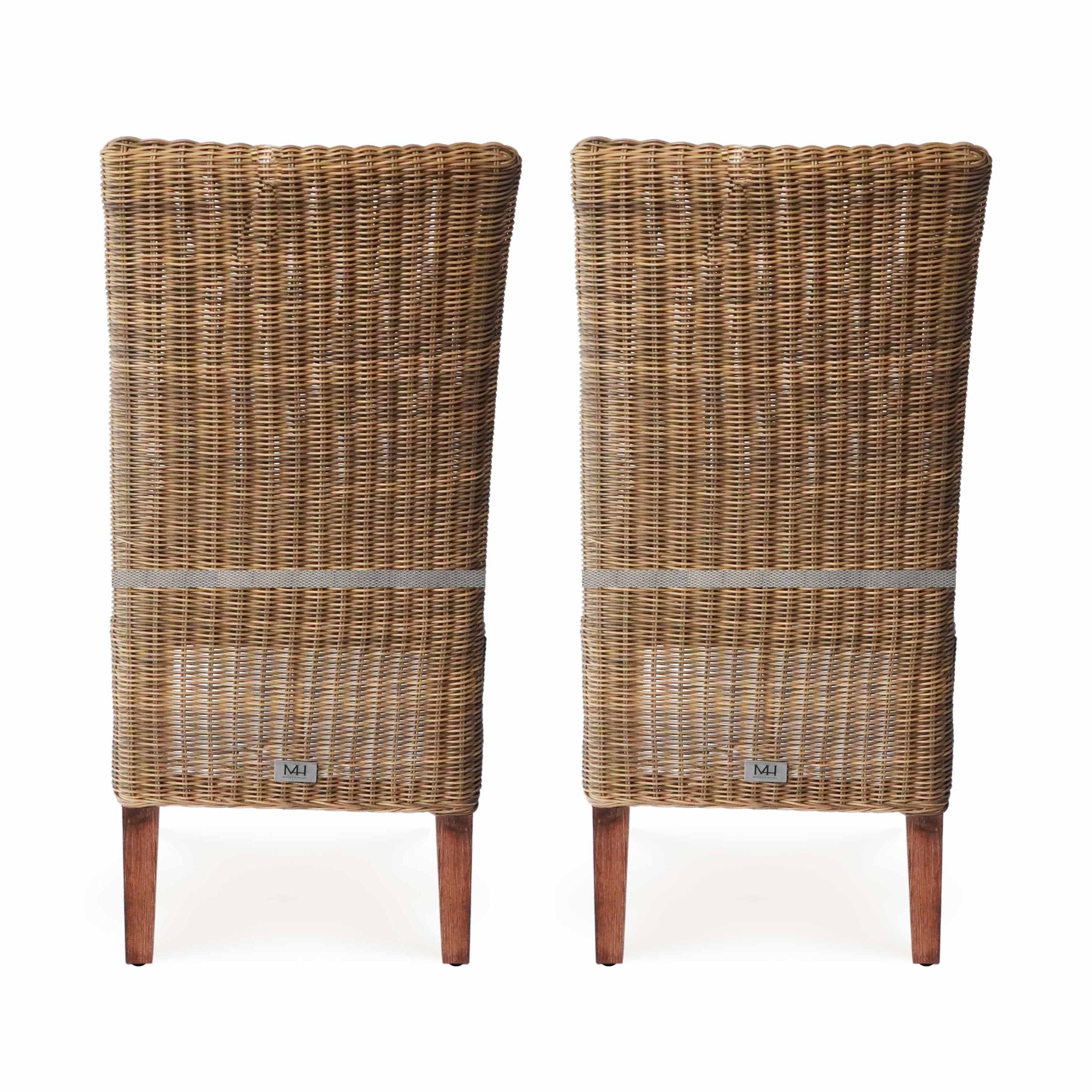 Bộ Bàn Ăn Ngoài Trời 6 Ghế – Gỗ Keo & Mây Nhựa Cao Cấp từ M4H