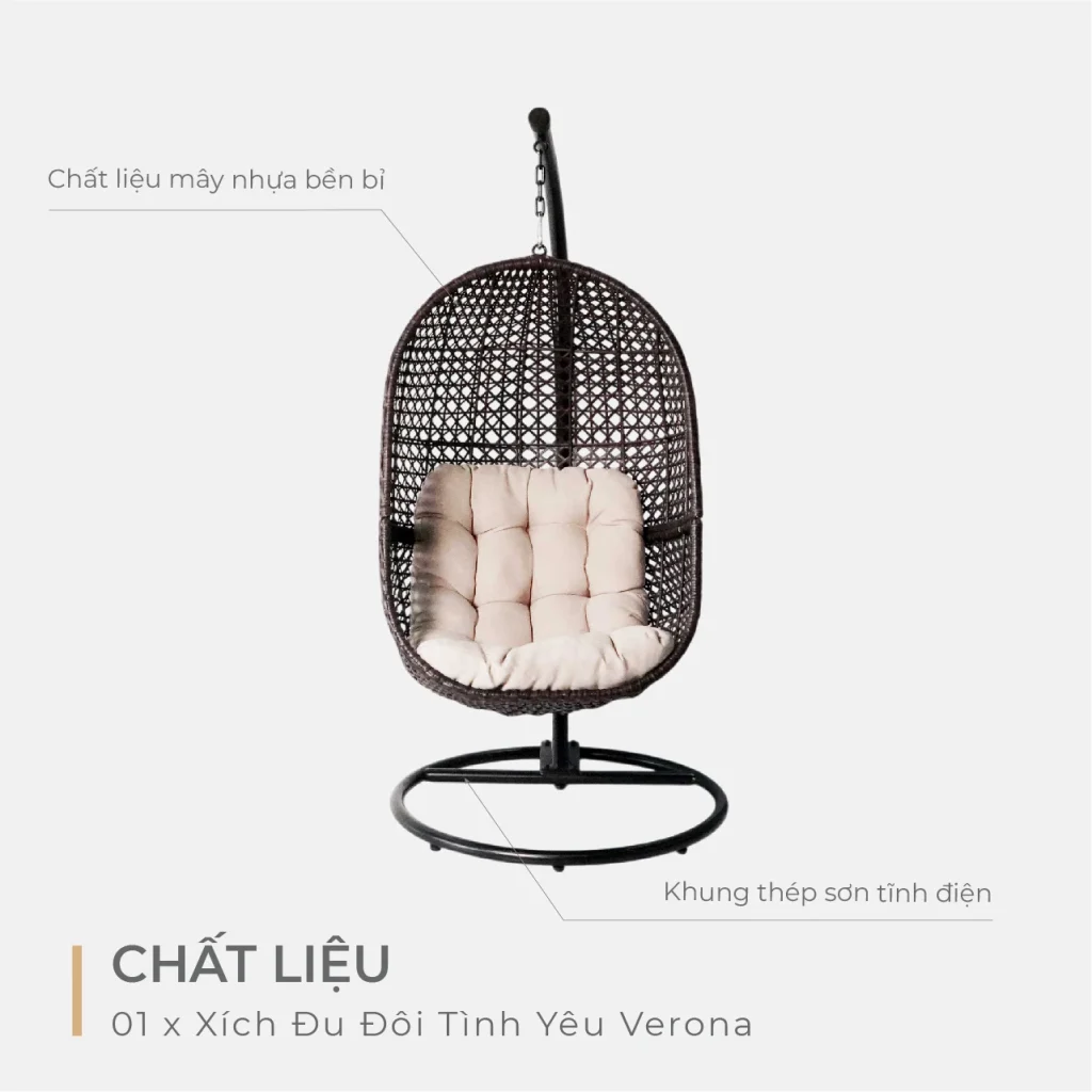 Xích Đu Đơn Chester Single