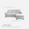Bộ Sofa góc Norelli - Light Grey 10 Bộ Sofa góc Norelli - Light Grey