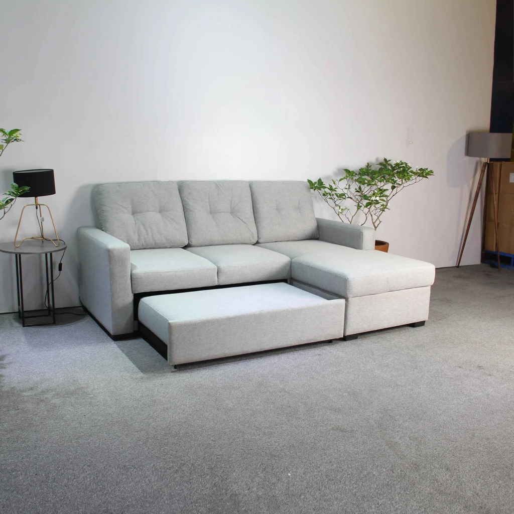 Bộ Sofa góc Norelli - Light Grey