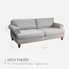 Ghế Sofa Althea - Light Grey (Ghế 2)