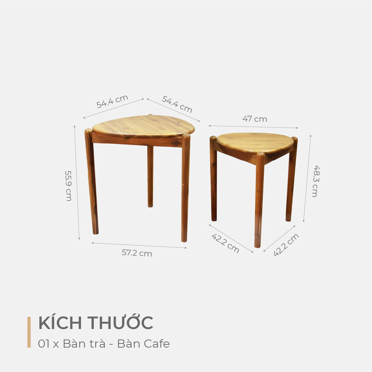 Bàn Trà - Bàn Cà Phê - Set of 2