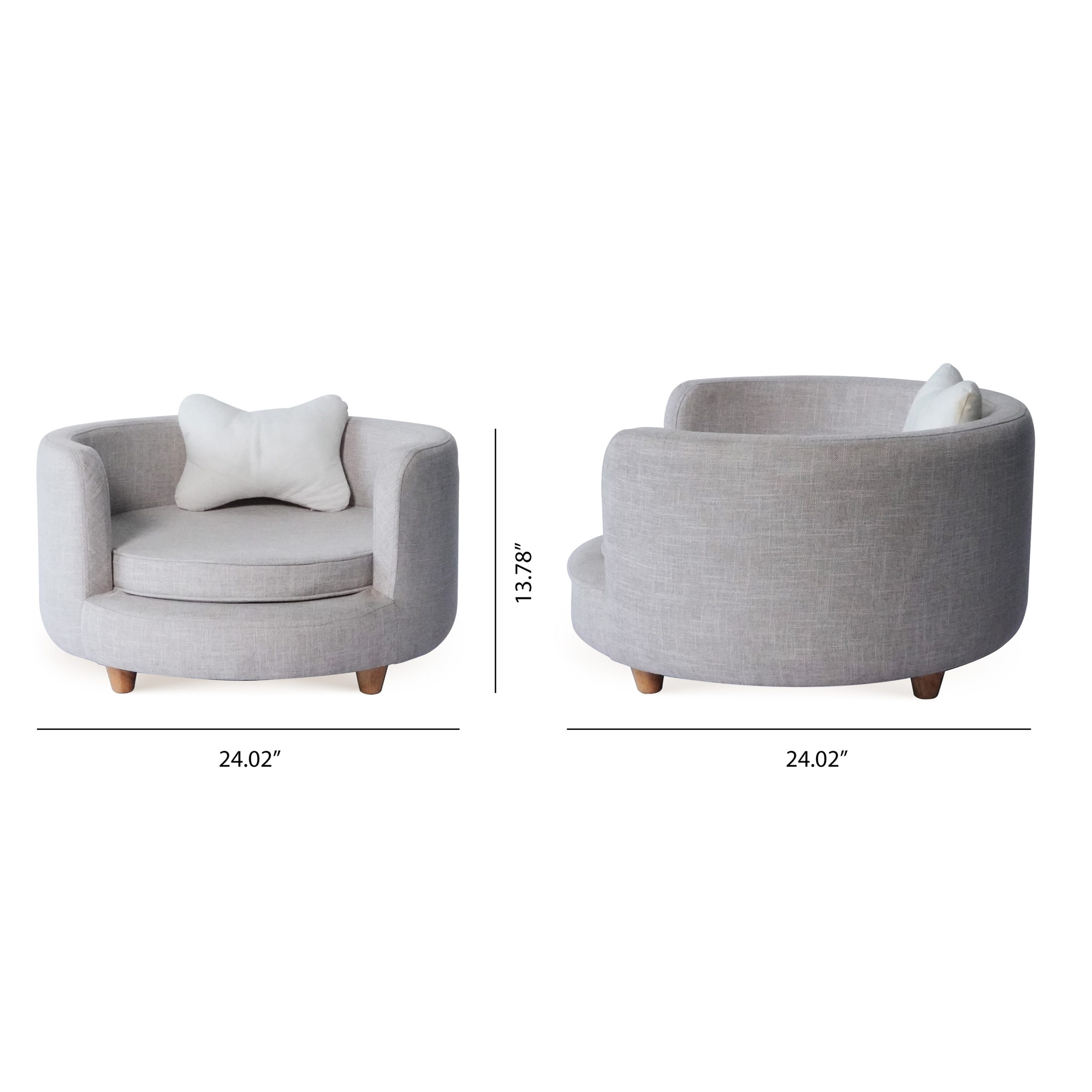 Sofa Otis Round Sofa Pet - Cream