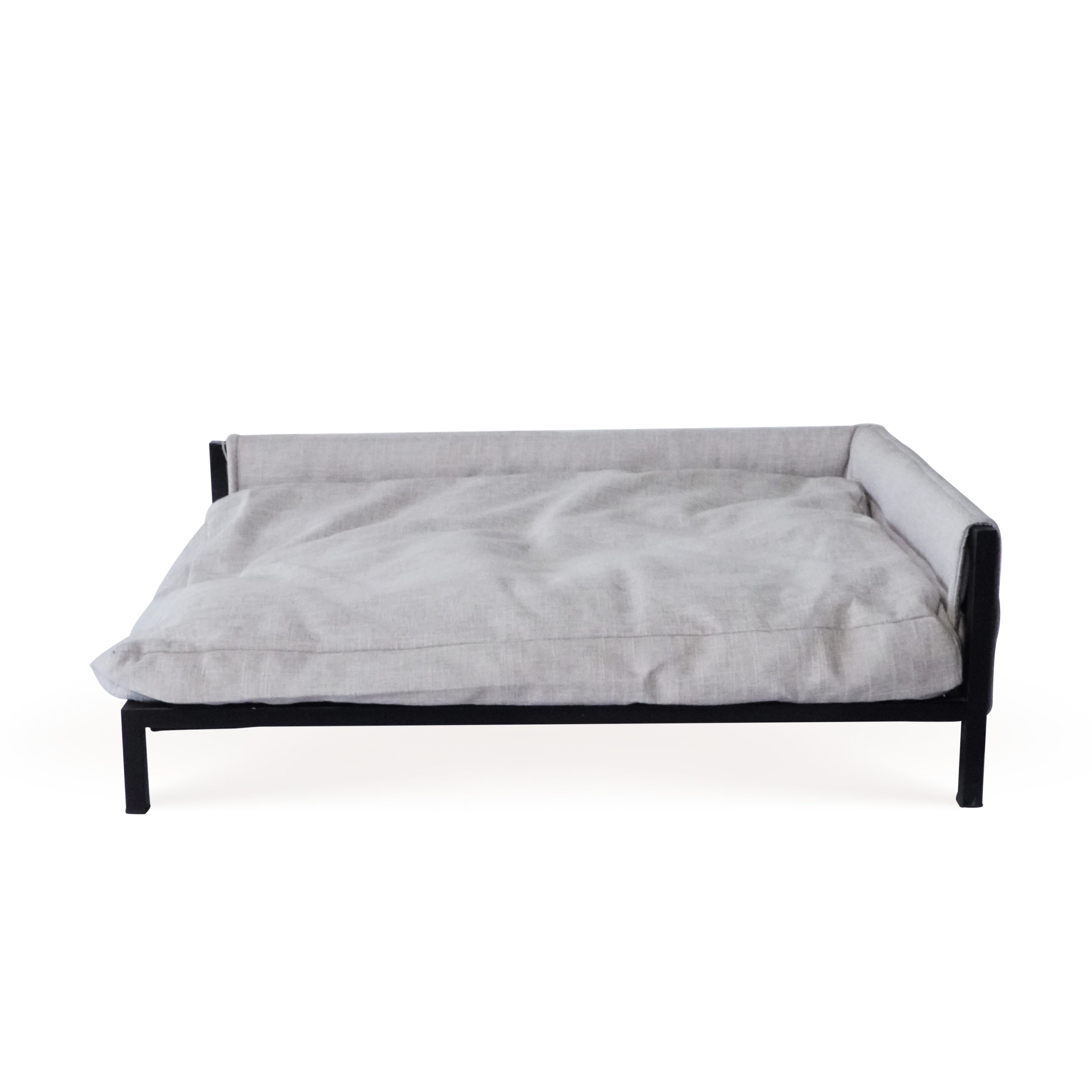 Teddy Rectangle Metal Sofa Pet - Cream