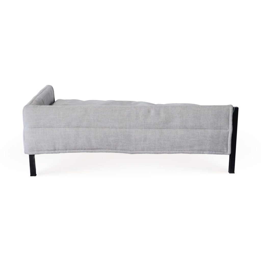 Teddy Rectangle Metal Sofa Pet - Cream