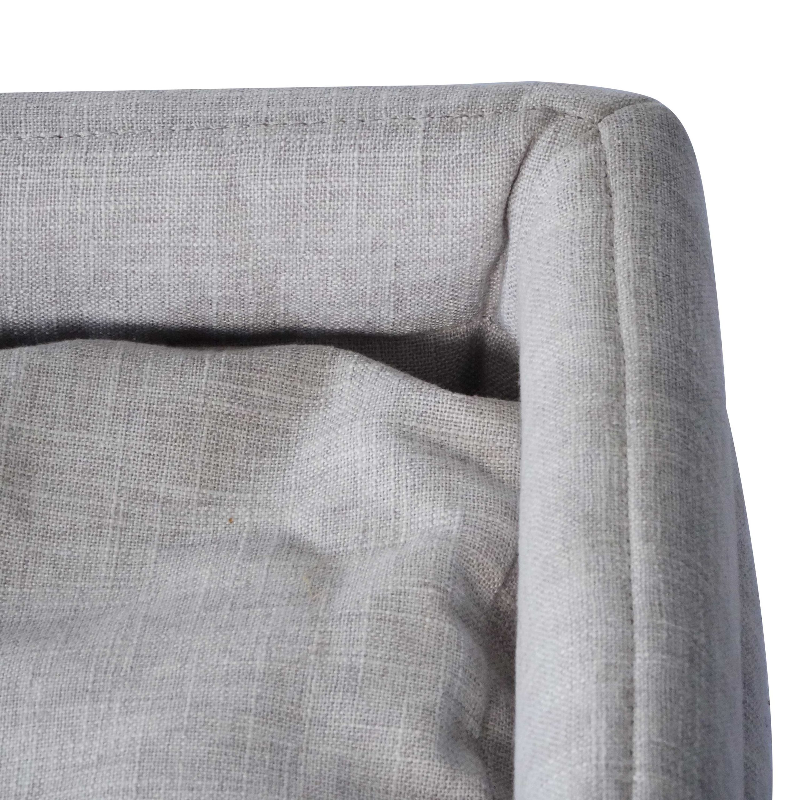 Teddy Rectangle Metal Sofa Pet - Cream