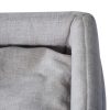 Teddy Rectangle Metal Sofa Pet - Cream