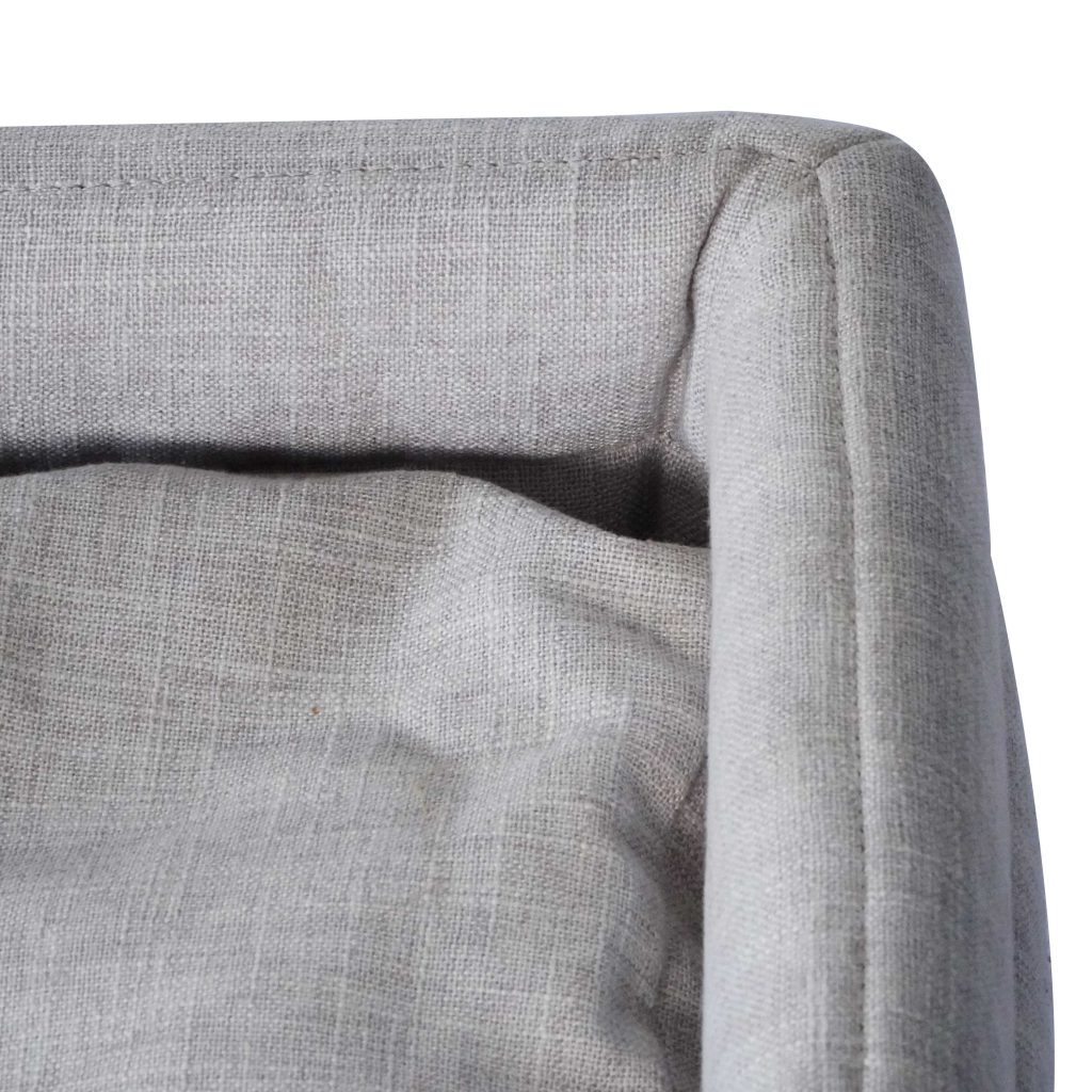 Teddy Rectangle Metal Sofa Pet - Cream