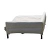 Teddy Rectangle Metal Sofa Pet - Cream