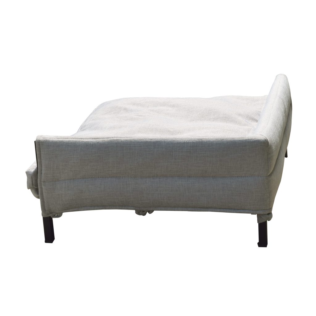 Teddy Rectangle Metal Sofa Pet - Cream