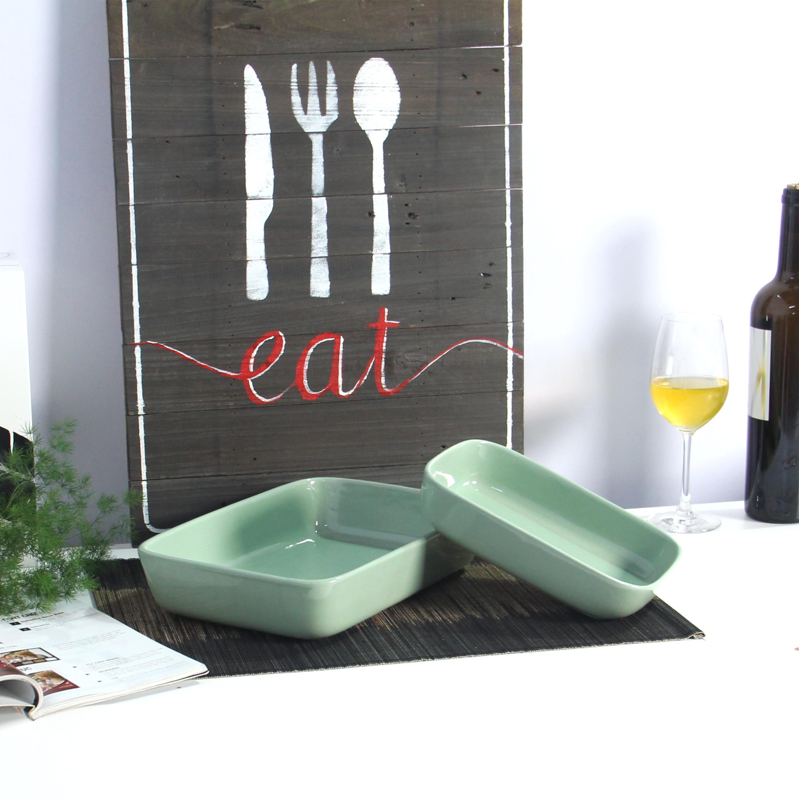 Khay Nướng Chữ Nhật Cactus