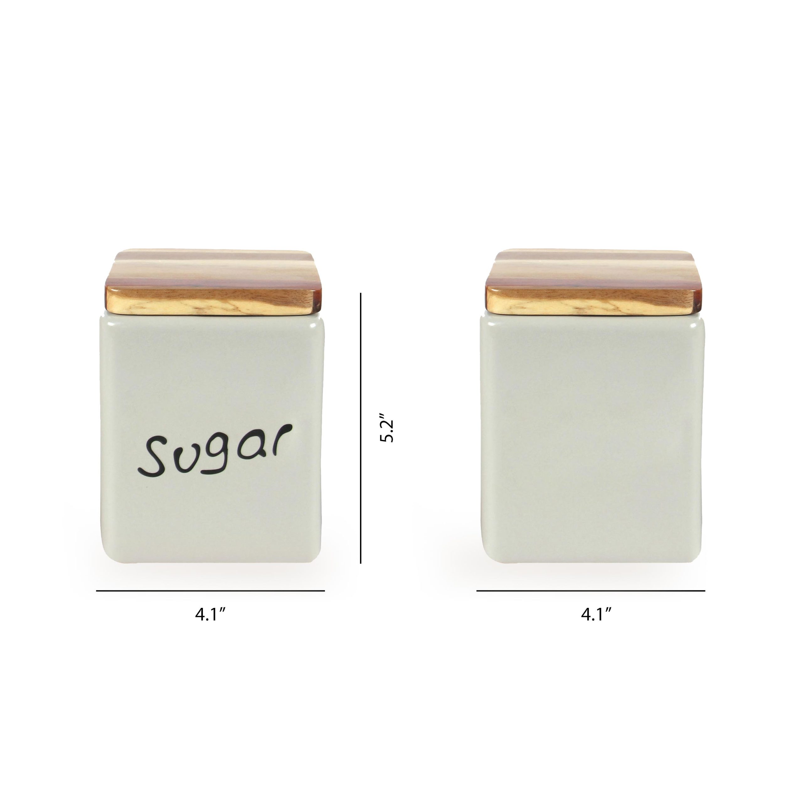 Hũ Gốm Sứ Đựng Thực Phẩm LOTUS (Coffee - Tea - Sugar)