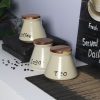 Hũ Gốm Sứ Đựng Thực Phẩm LILY (Coffee - Tea - Sugar)
