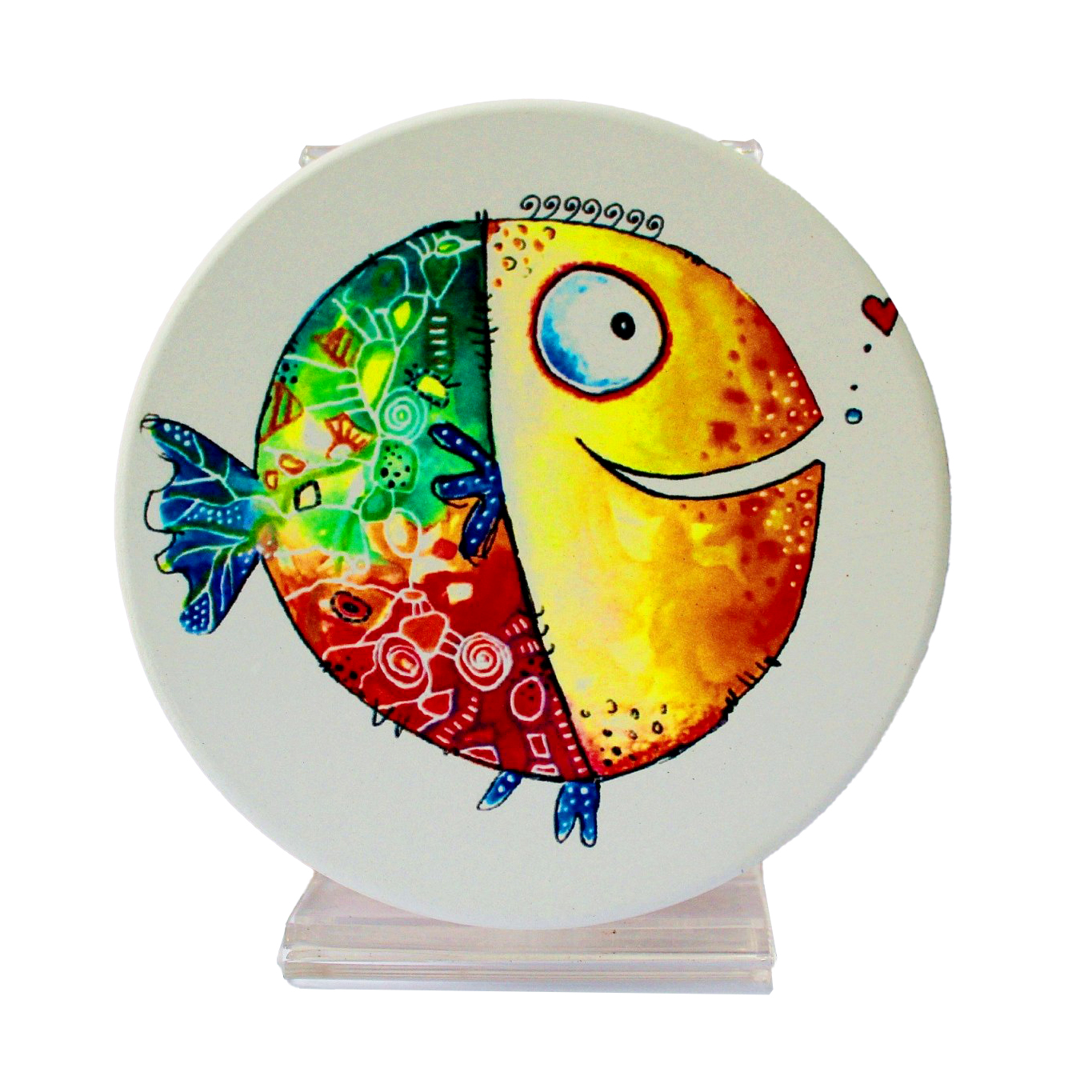 Đế Lót Ly Bằng Sứ