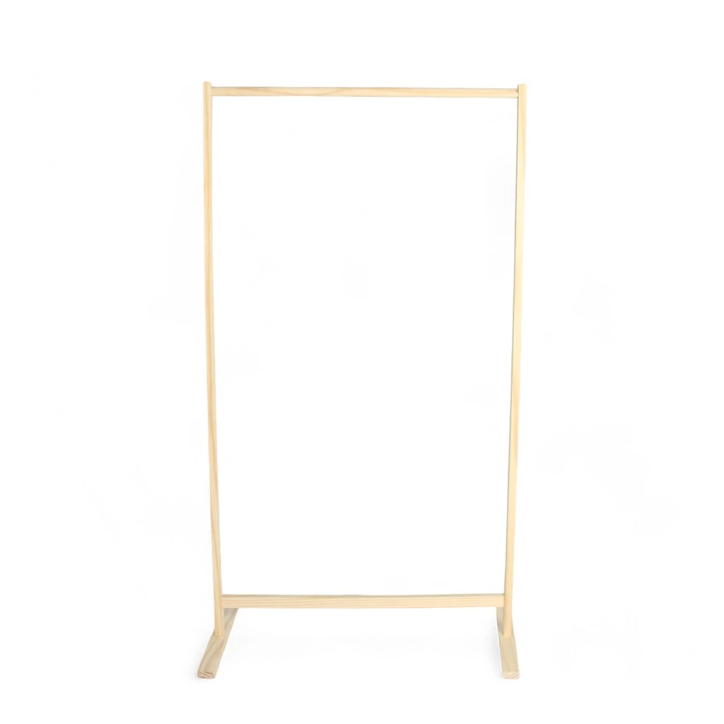 Giá treo quần áo gỗ thông