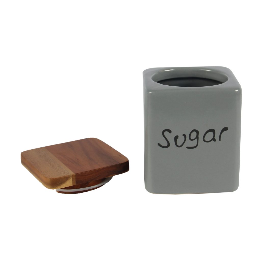 Hũ Gốm Sứ Đựng Thực Phẩm LOTUS (Coffee - Tea - Sugar)