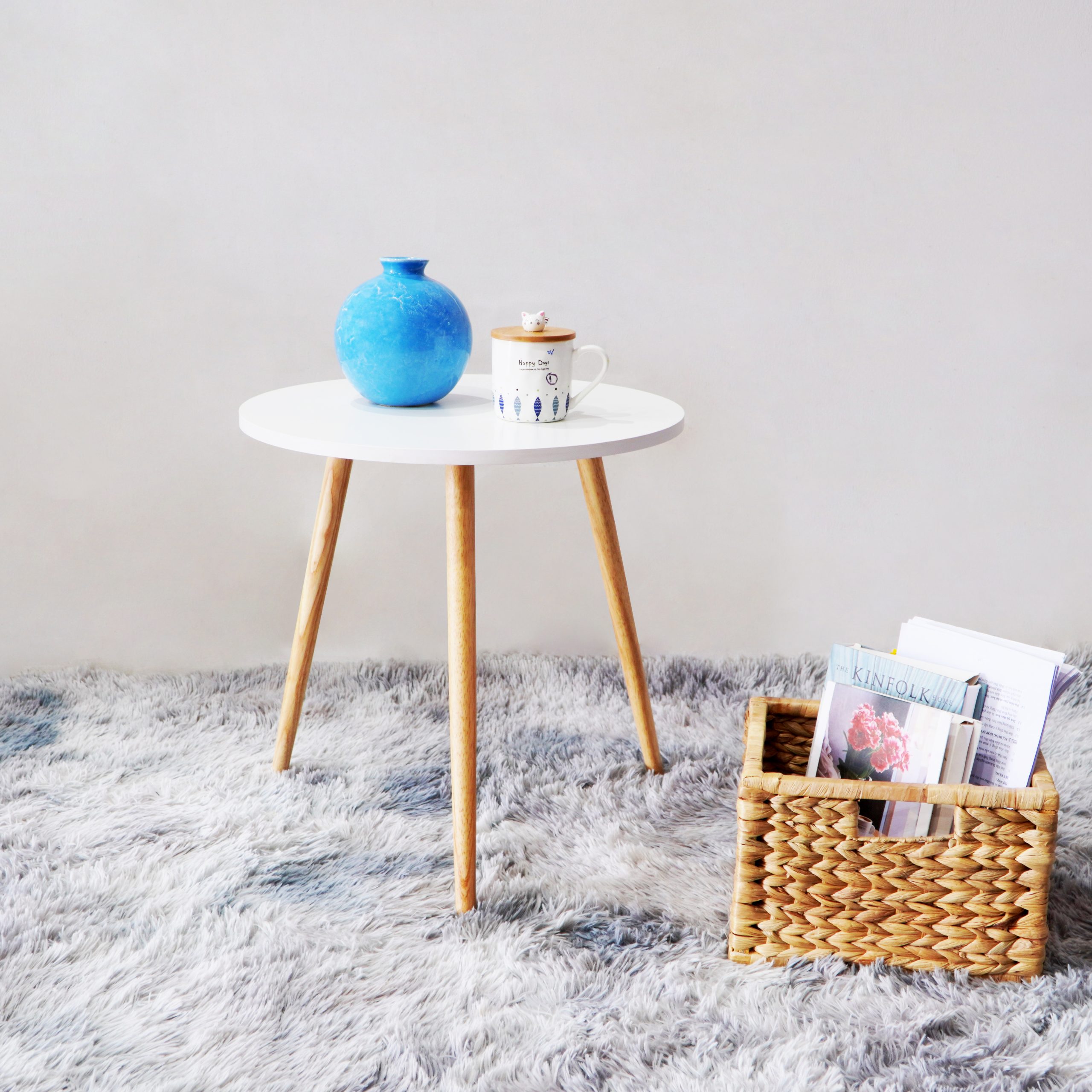 Bàn tròn phòng khách - Bàn đơn đa năng