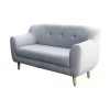 Sofa Agnes 1m4 – Ghế Sofa Nhỏ Gọn, Nệm Êm, Khung Gỗ Tự Nhiên