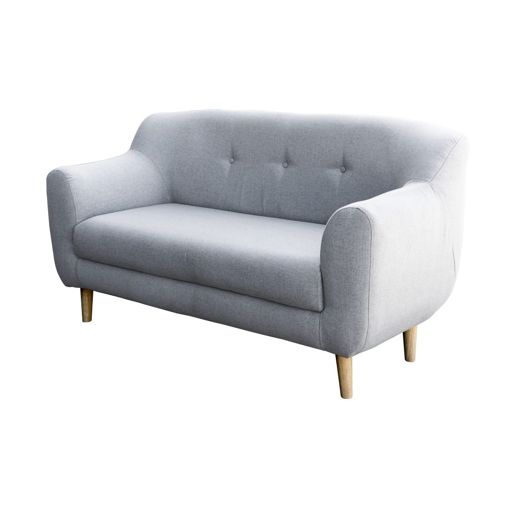 Ghế Sofa đơn Agnes - 1m4 - Xám Nhạt