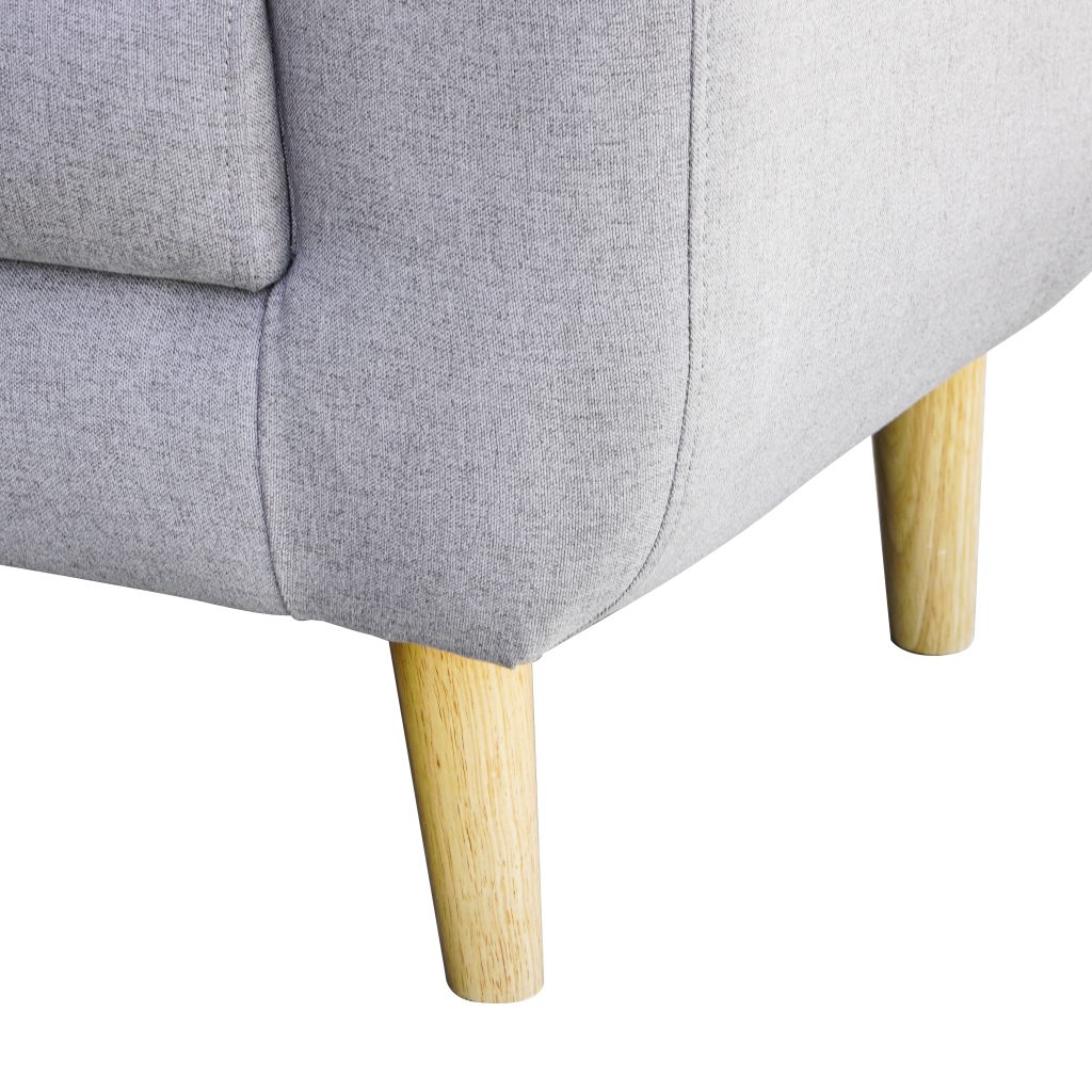 Ghế Sofa đơn Agnes - 1m4 - Xám Nhạt