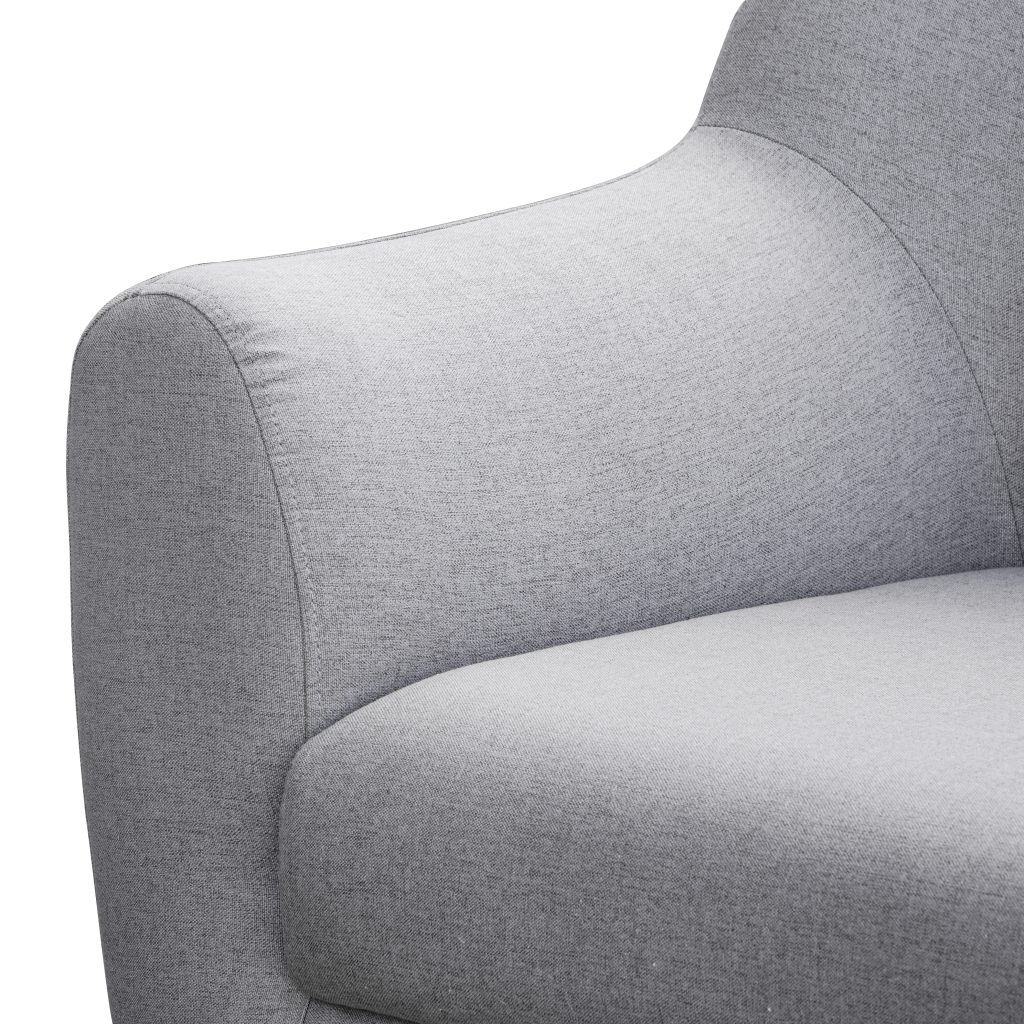 Ghế Sofa đơn Agnes - 1m4 - Xám Nhạt