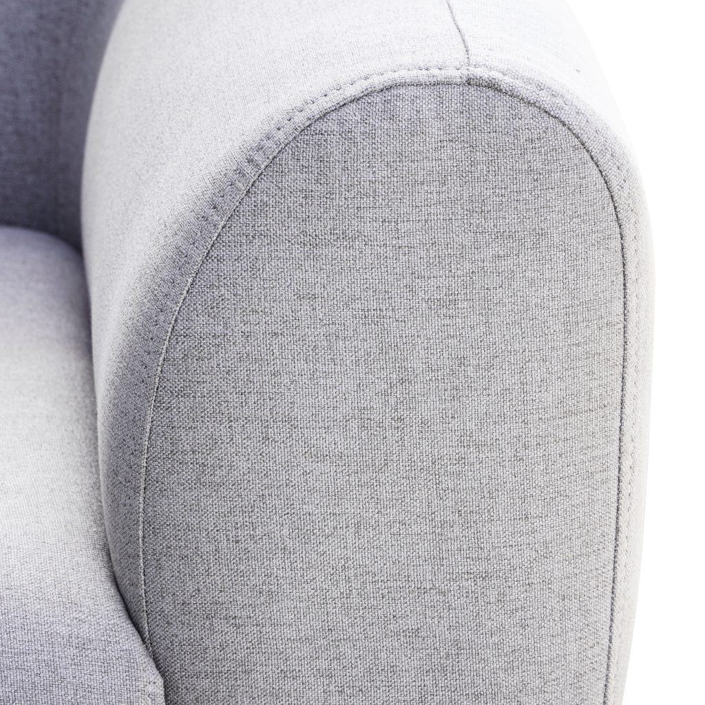 Ghế Sofa đơn Agnes - 1m4 - Xám Nhạt