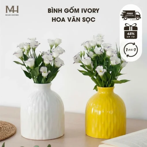 Bình gốm Ivony