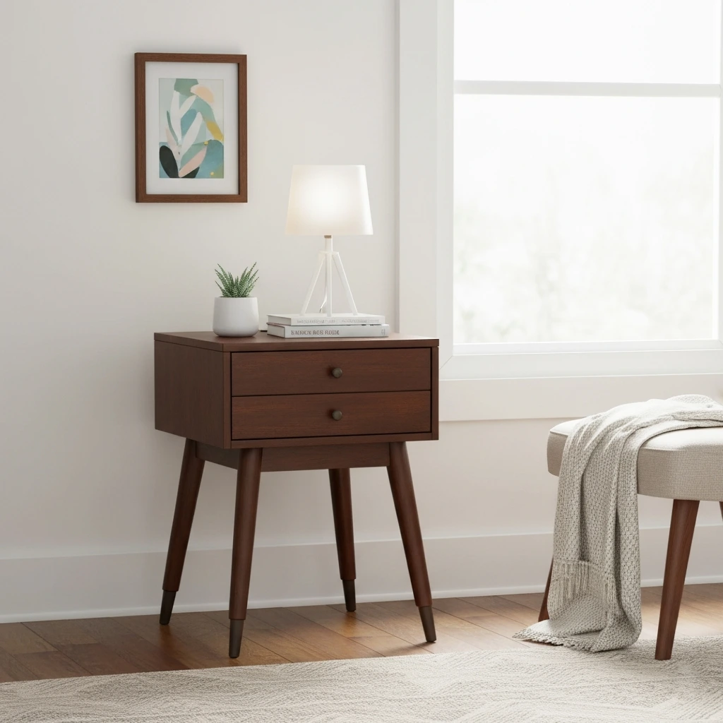 Bàn Trang Trí Kiêm Tủ Đầu Giường Có Cổng USB Sạc Tiện Lợi - Michel 3 Bàn Trang Trí Kiêm Tủ Đầu Giường Có Cổng USB Sạc Tiện Lợi - Michel