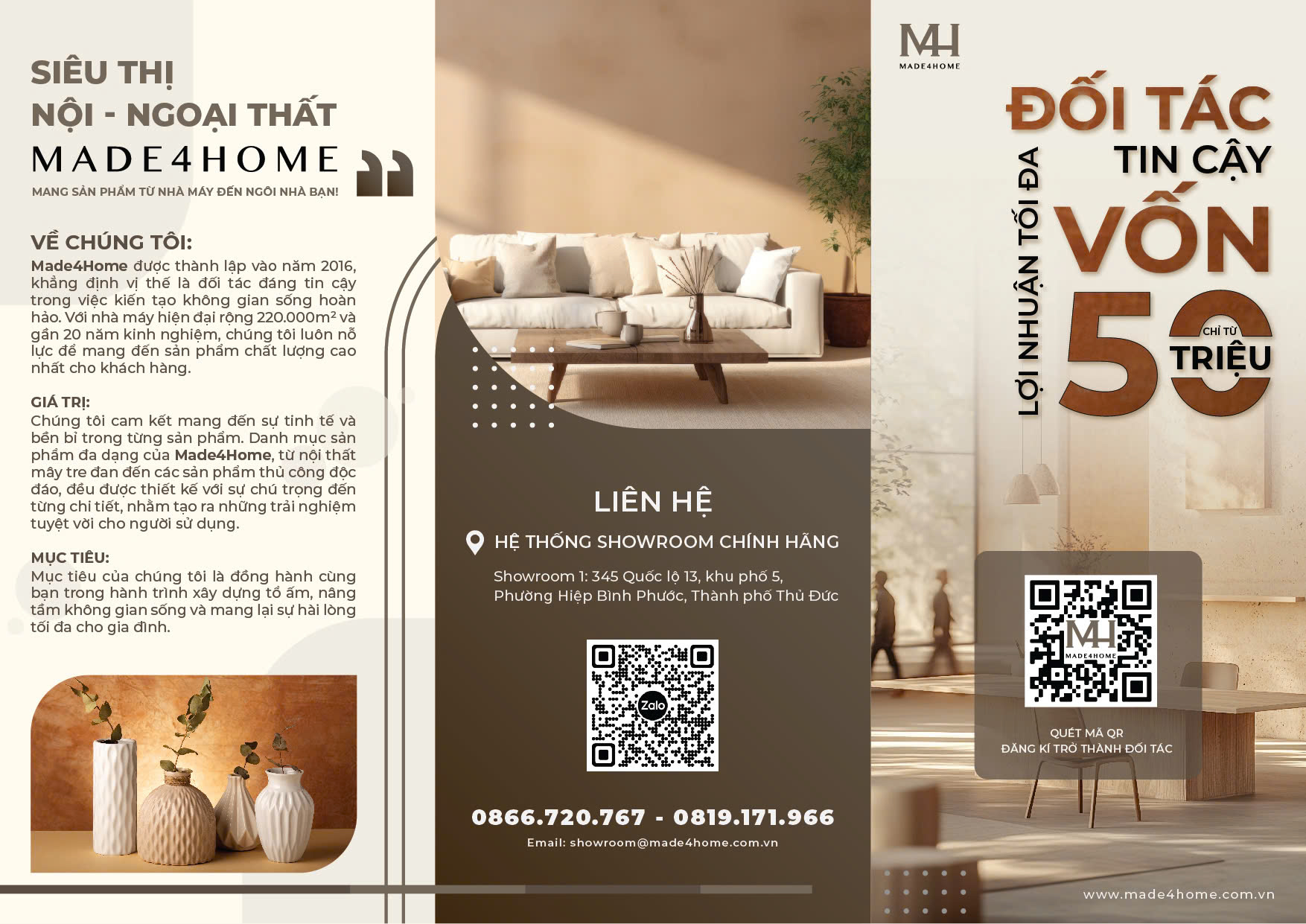 Made4Home tham gia Triển lãm VietBuild 2024 từ 23-27/10 tại Sân vận động Phú Thọ
