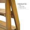 Kệ chữ A gỗ tràm Caley - màu nâu
