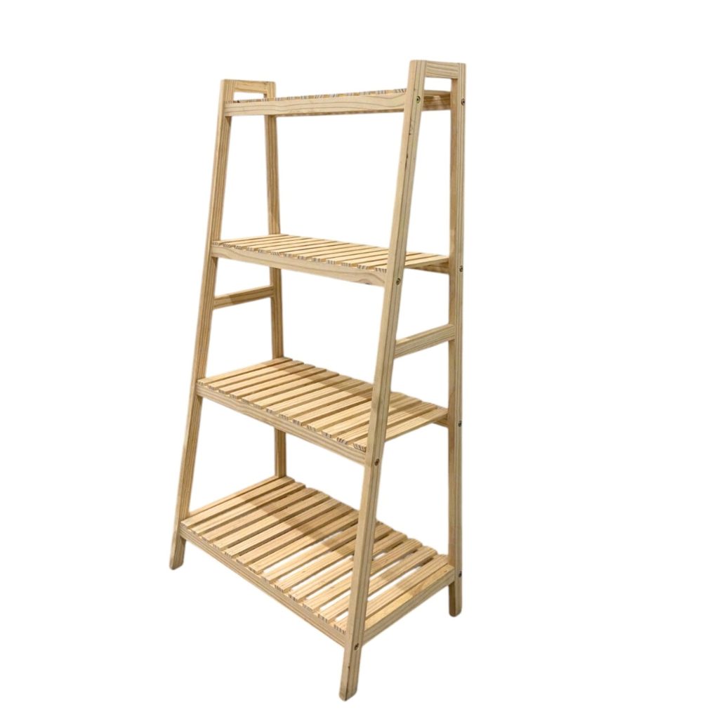 Kệ gỗ chữ A 4 tầng gỗ thông