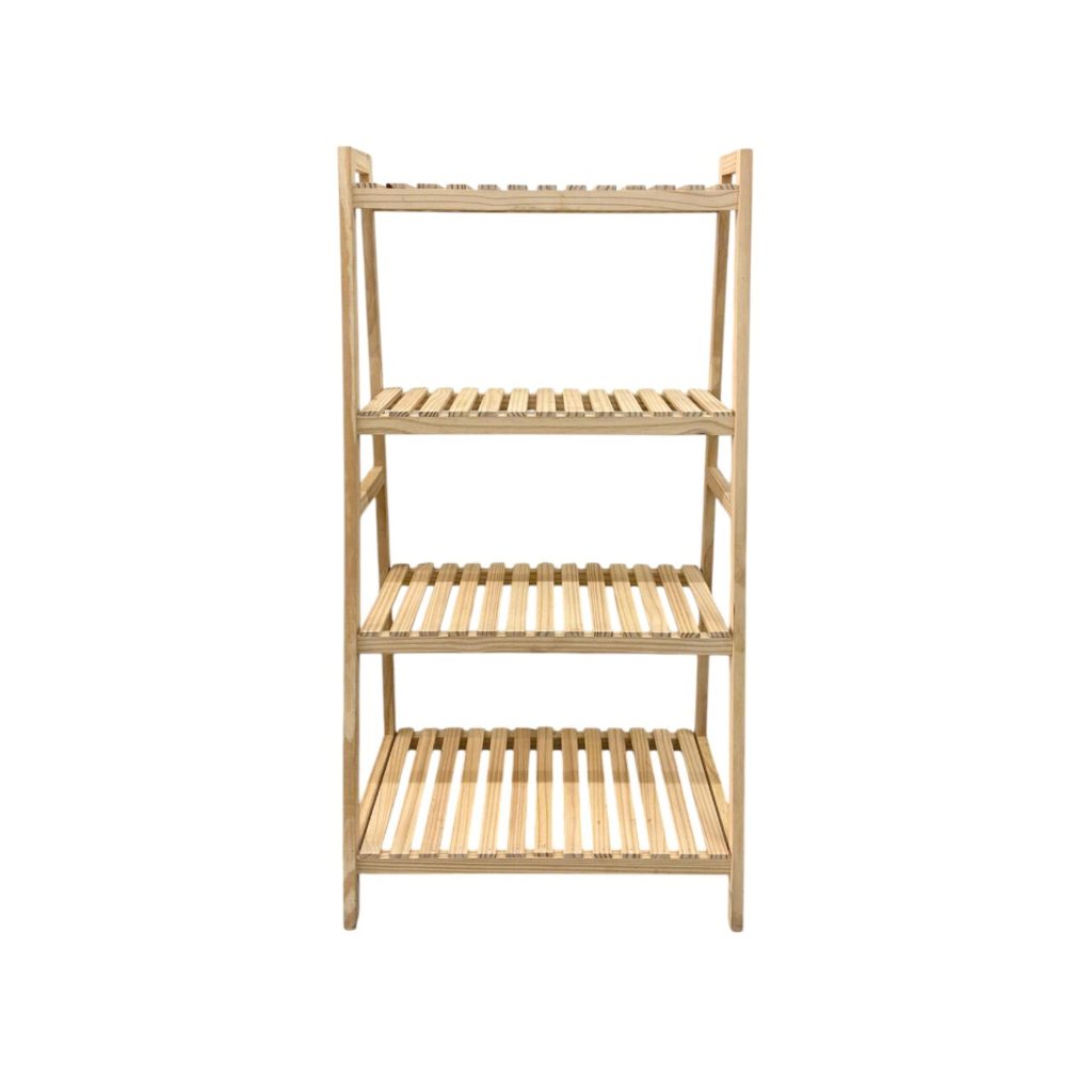 Kệ gỗ chữ A 4 tầng gỗ thông