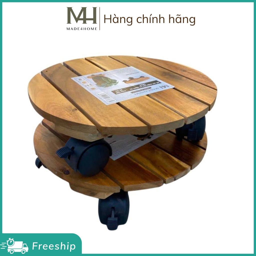 Những Dụng Cụ Tiện Lợi Trong Chăm Sóc Cây Cảnh 2 Đế lót chậu cây có bánh xe