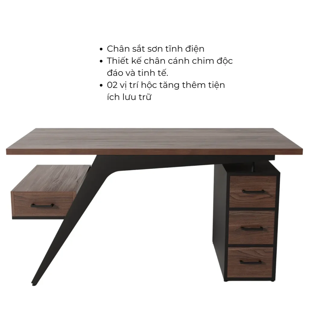 Bàn làm việc cánh chim Soar Made4Home