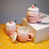 Ly Cốc Sứ Yummy - Hồng