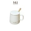 Ly Cốc Sứ Họa Tiết Simple - Trắng
