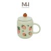 Ly Cốc Sứ Strawberry - Hồng - 300ml