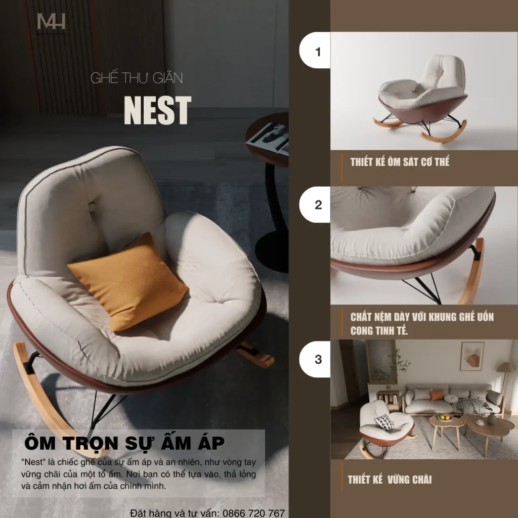 Ghế thư giãn Nest Made4Home