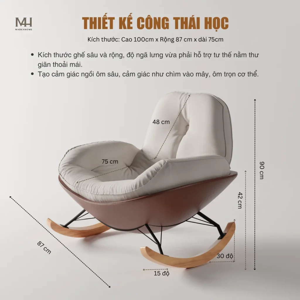 Ghế thư giãn Nest Made4Home