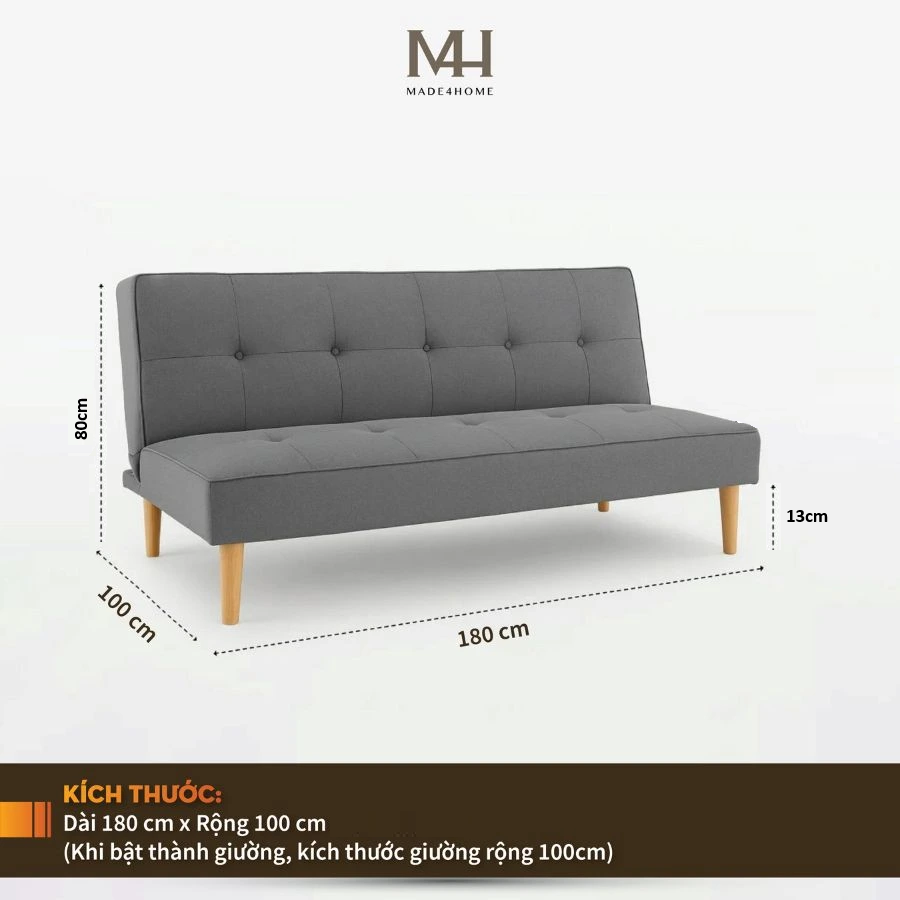 Ghế Sofa Bed Godwin – Gập Mở Tiện Lợi, Chất Liệu Cao Cấp. 6 Ghế Sofa Bed Godwin – Gập Mở Tiện Lợi, Chất Liệu Cao Cấp.