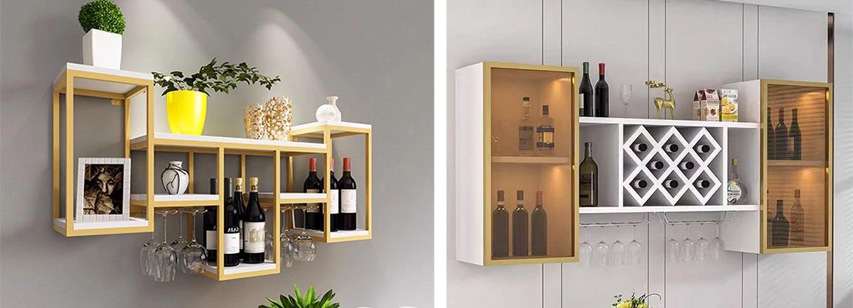 Tủ rượu treo tường nhỏ gọn