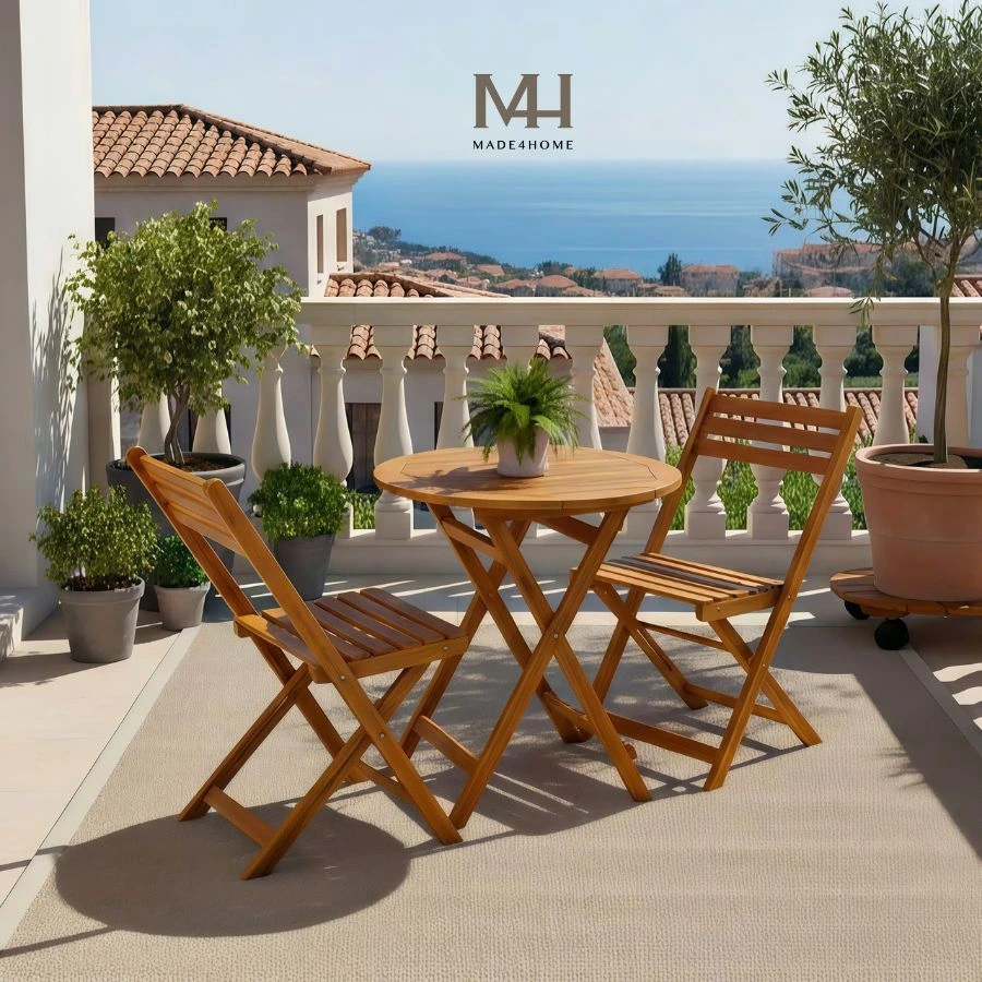 Bộ Bàn Ghế Gỗ Tràm Ban Công Made4Home – Không Gian Thư Giãn Tự Nhiên Giữa Lòng Thành Phố 15 Bộ Bàn Ghế Gỗ Tràm Ban Công Made4Home – Không Gian Thư Giãn Tự Nhiên Giữa Lòng Thành Phố